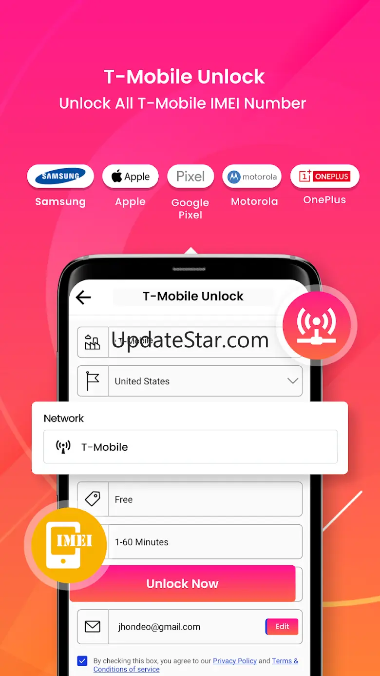Network Unlock App For All 3.3