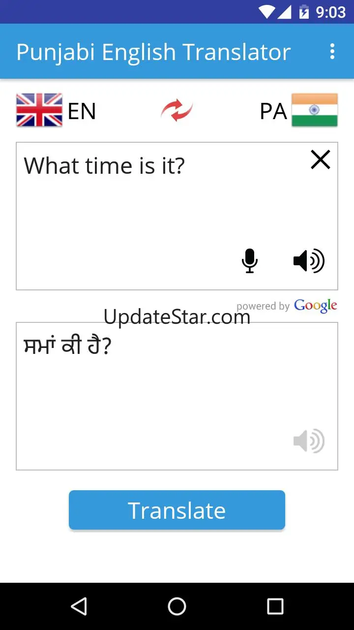 Punjabi English Translator 21.4
