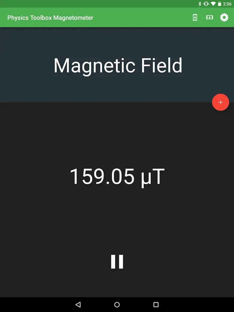 Physics Toolbox Magnetometer 2021.08.08