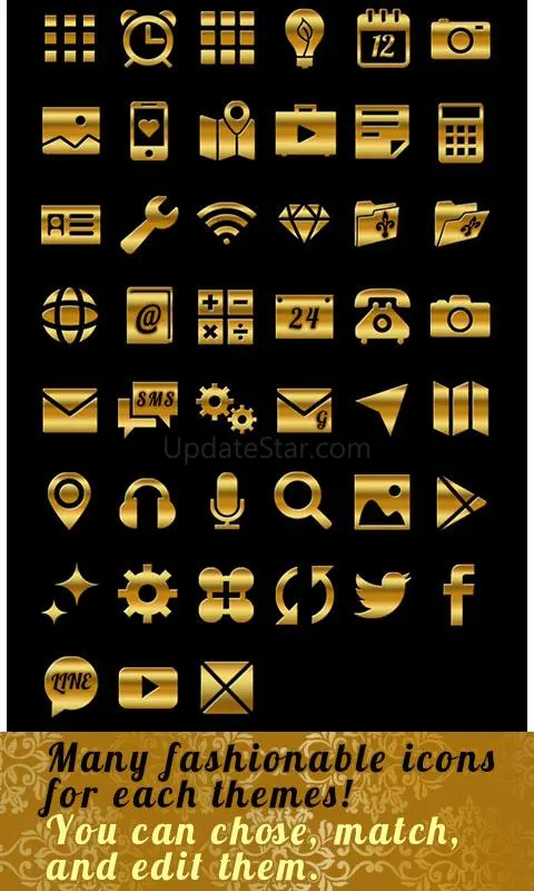 Stylish Theme-VIP Gold Ribbon- 1.0.1