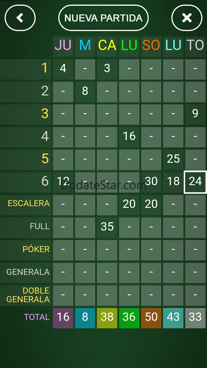 Anotador Generala 6.0.0