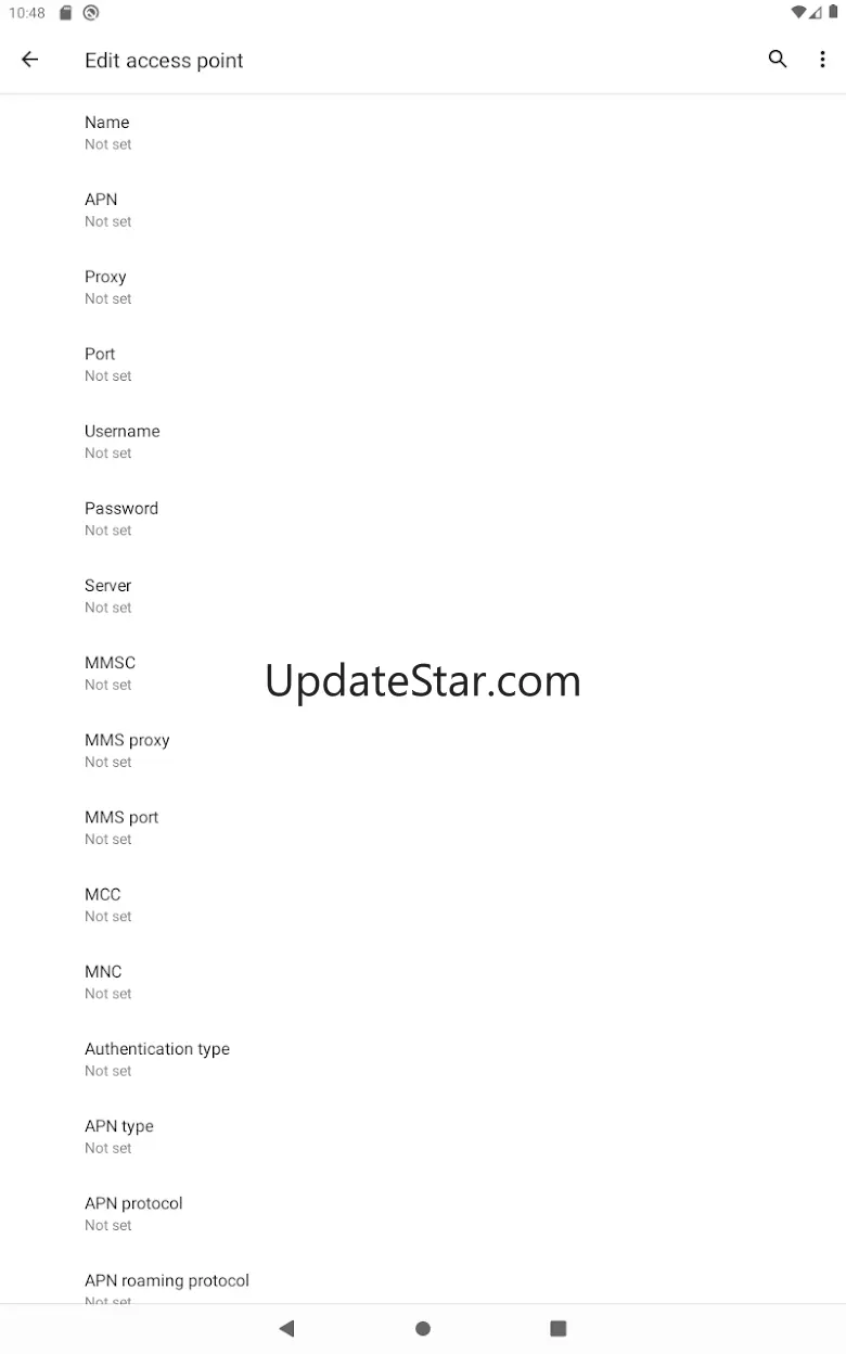 AddAPN - Access the Add APN se 1.1