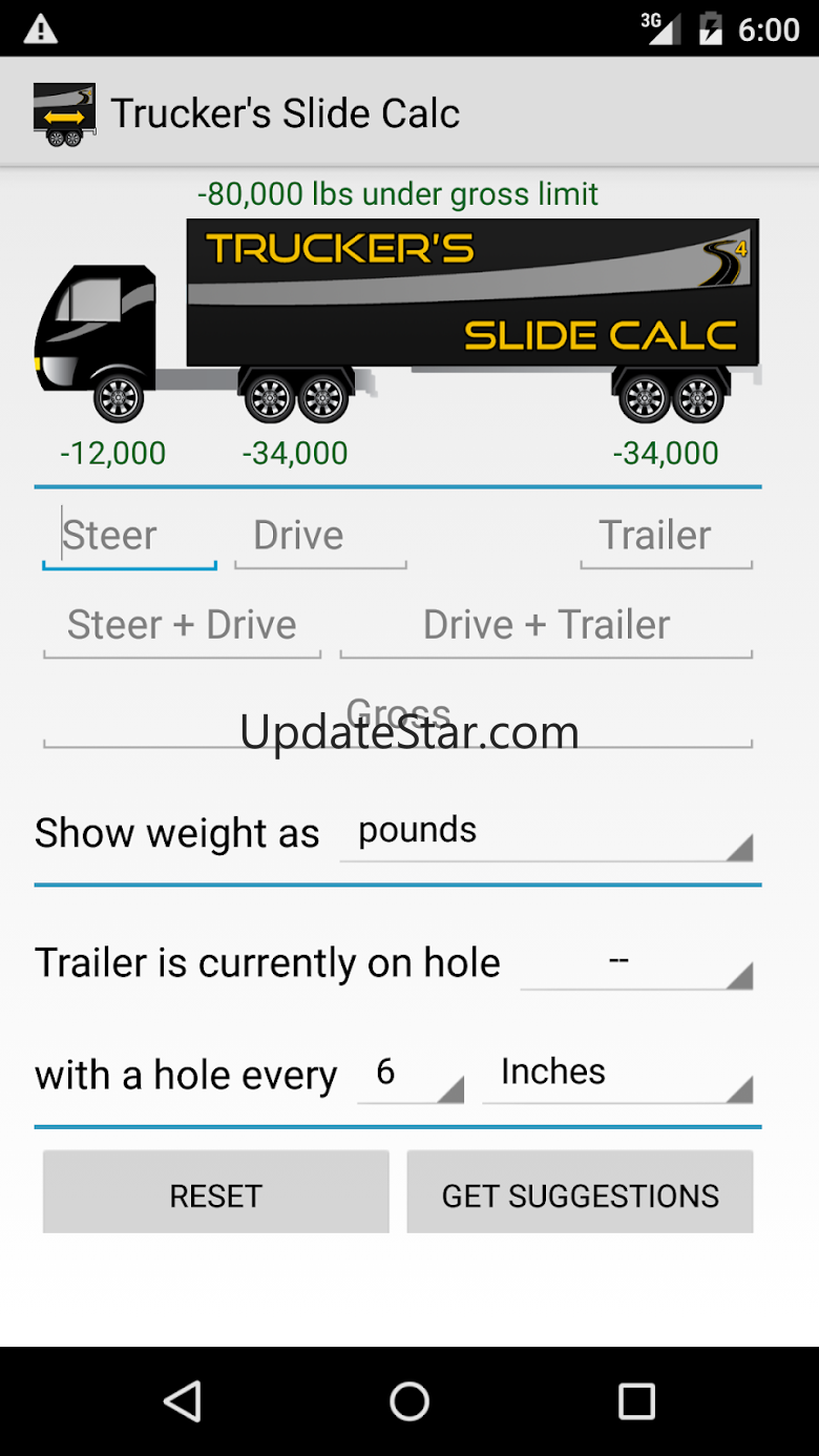 Trucker's Slide Calc 1.0.3