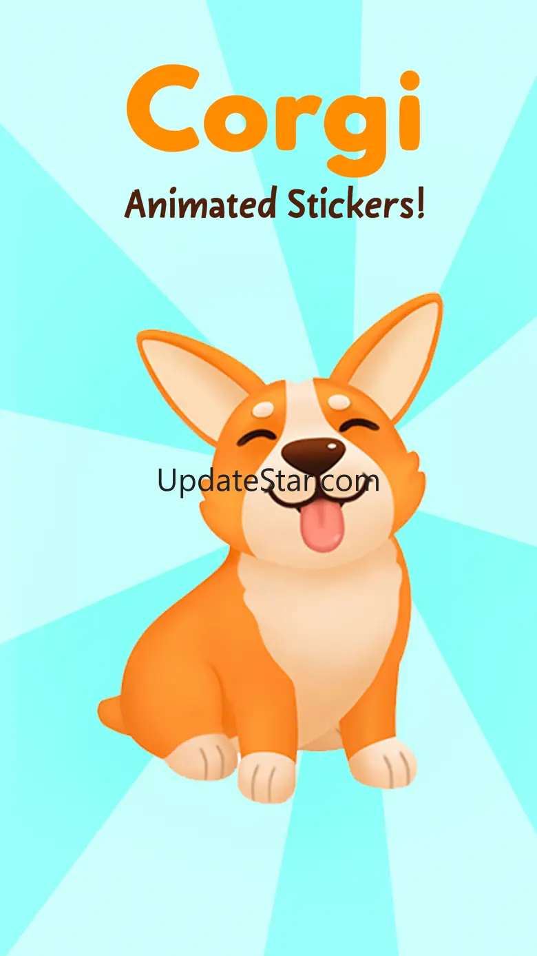 Happy Corgi Animated Stickers 1.0