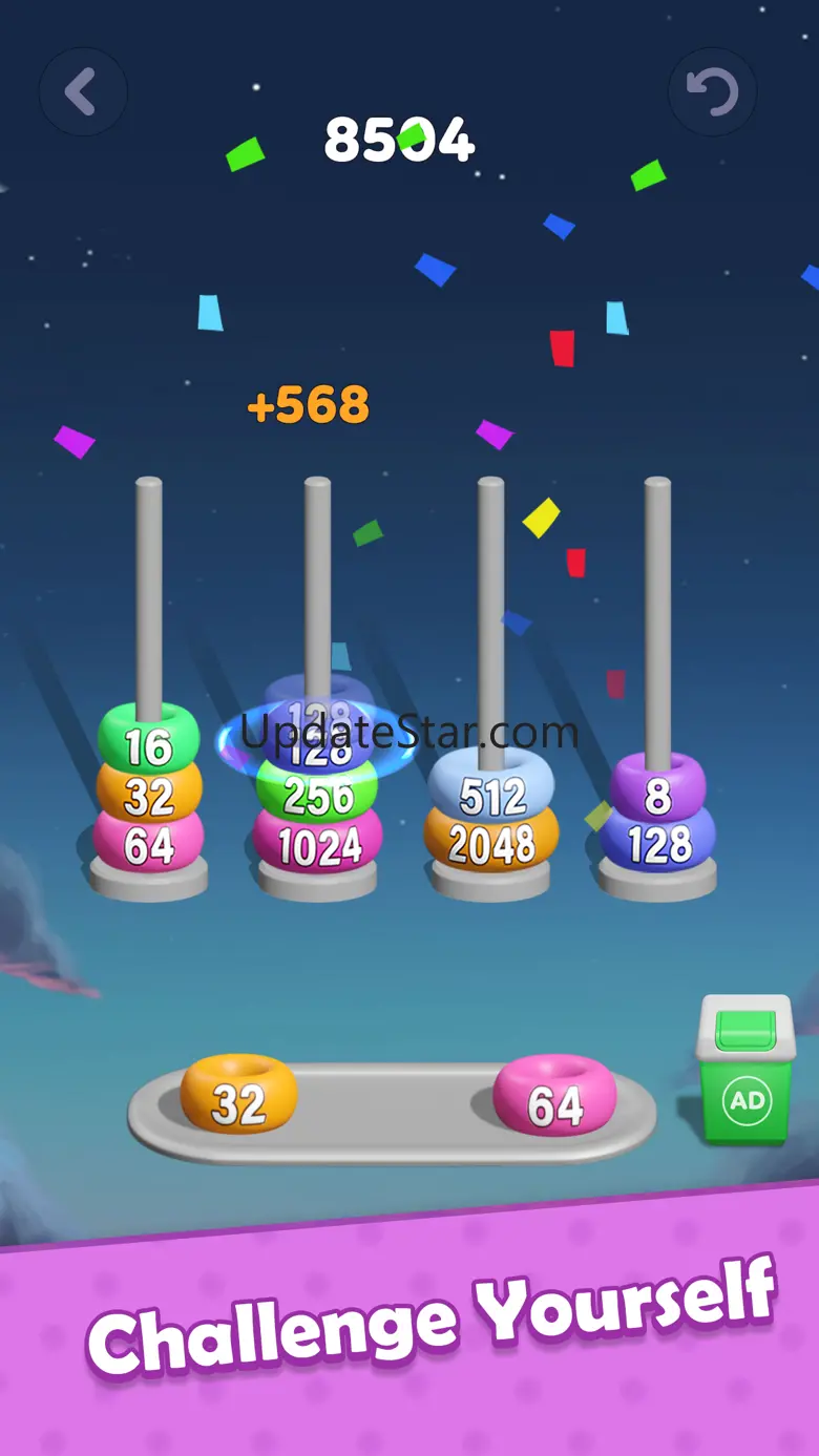 Hoop Stack 2048 Merge 1.0