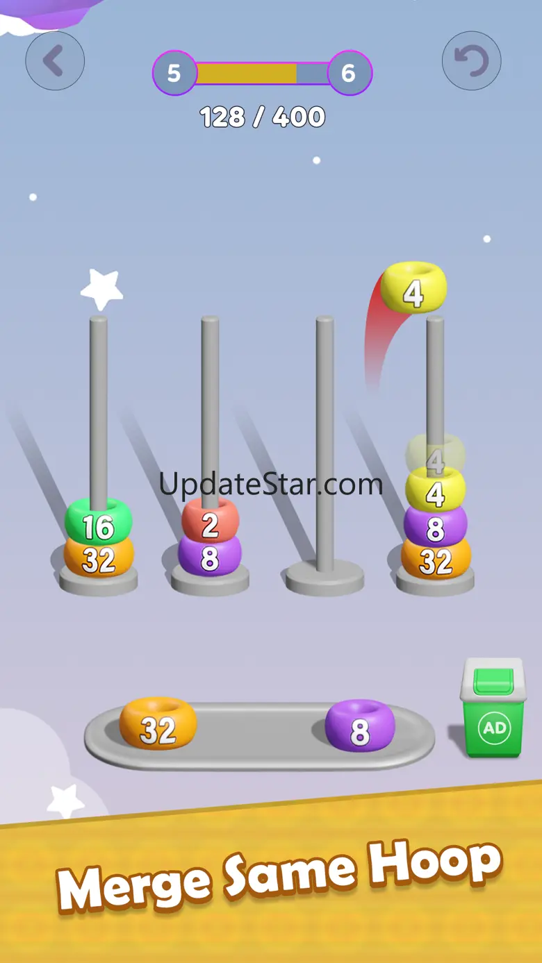 Hoop Stack 2048 Merge 1.0