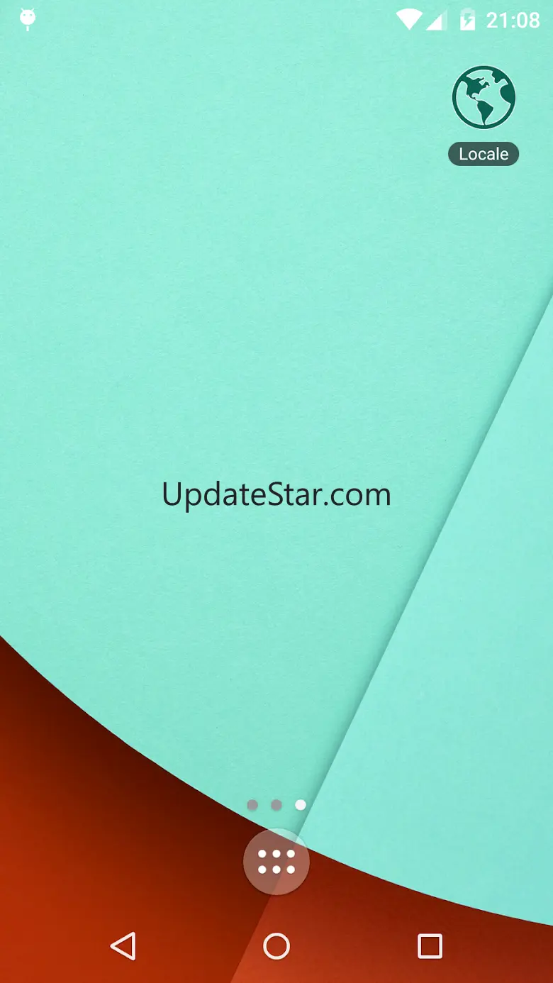 Locale Setting Widget 1.0.0