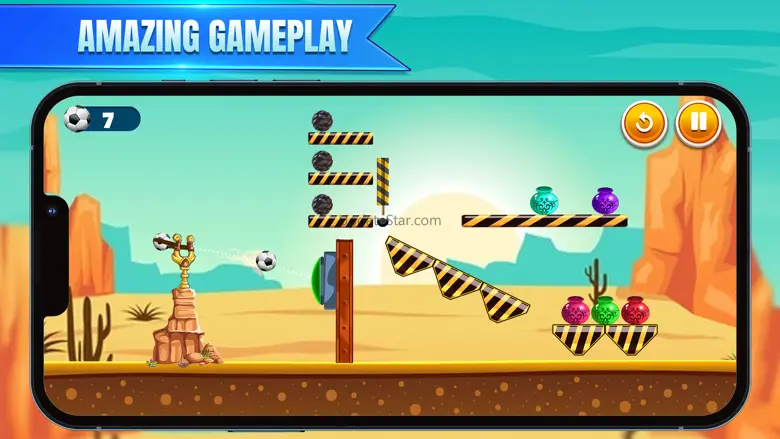 Bottle Shooter Sling Shot Game 1.1