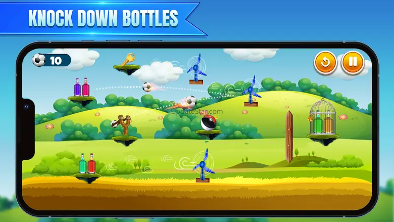 Bottle Shooter Sling Shot Game 1.1