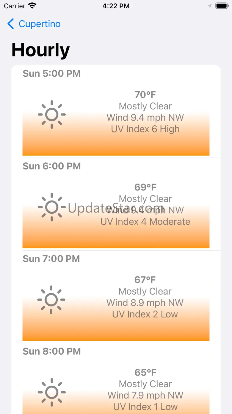Orange Weather 4.6
