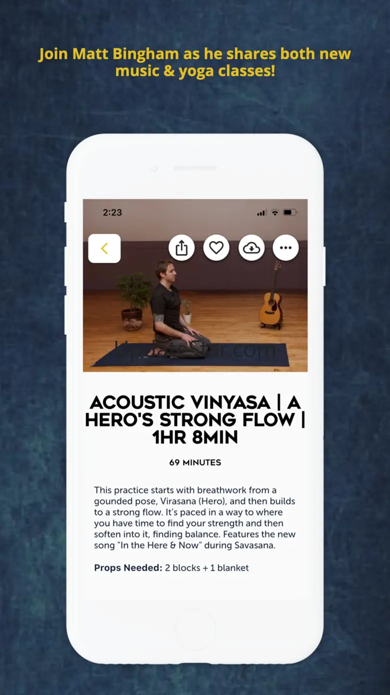 In the Flow (yoga + music) 5.9.5