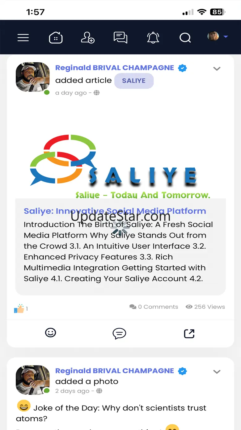 Saliye: Social Media Platform 1.0.3