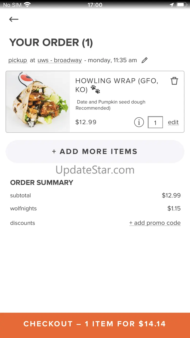 Wolfnights Gourmet Wraps 1.0.1
