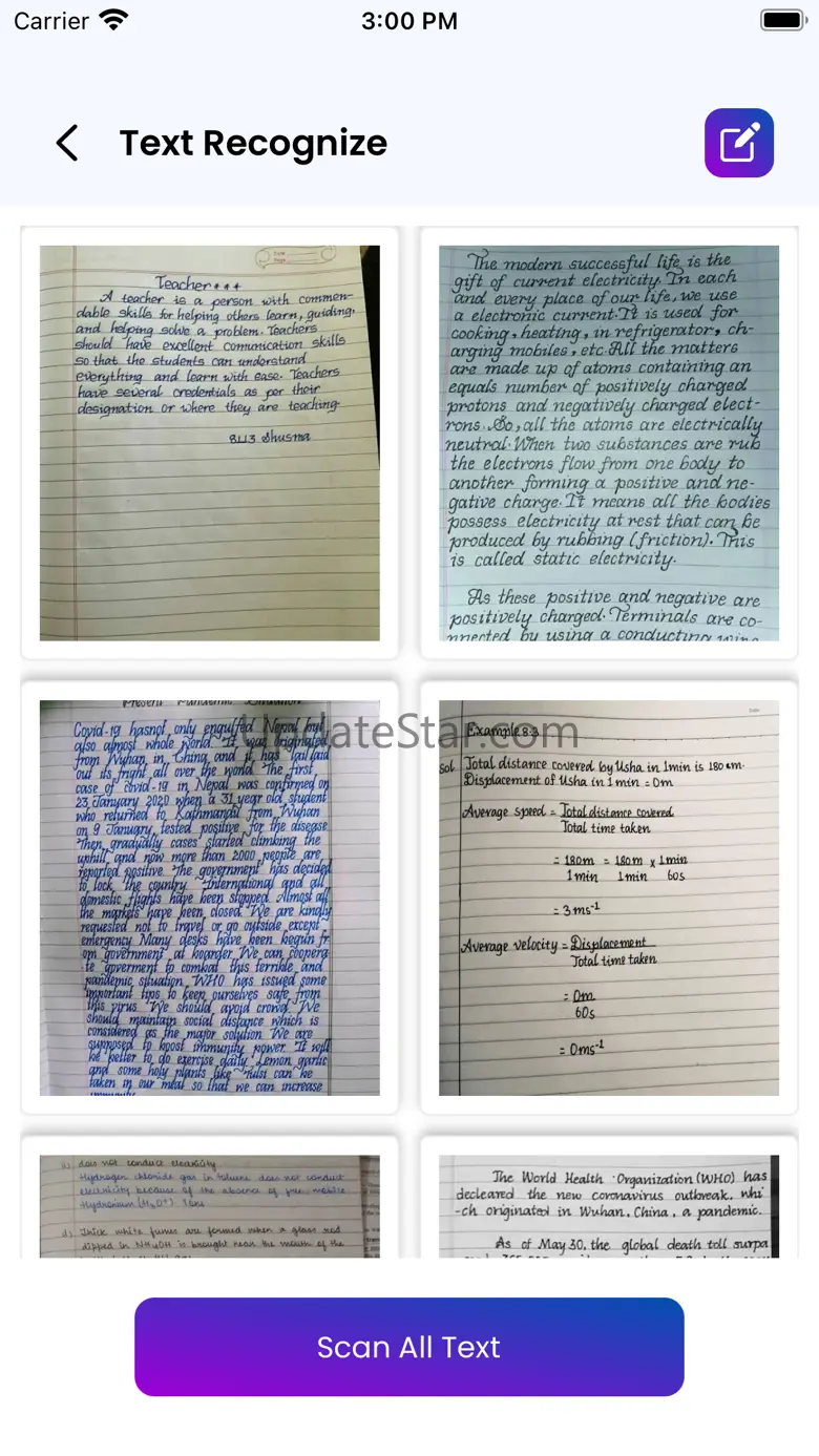Image to Text Scanner OCR Scan 1.8
