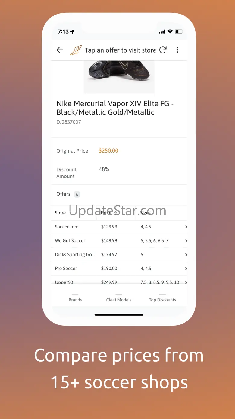 Soccer Cleat Finder 1.000439