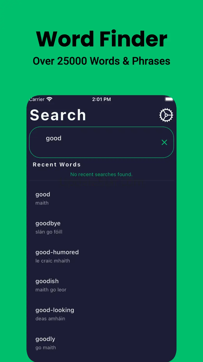 Irish Dictionary - Dict Box 5.2