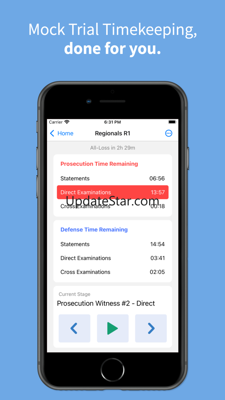 Mock Trial Timekeeper 1.2.0