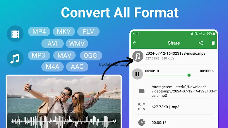 Video To Audio & Mp3 Cutter 116
