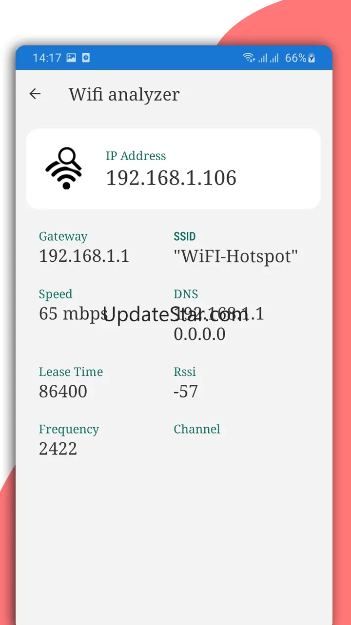 WiFi net signal strength meter 2.3