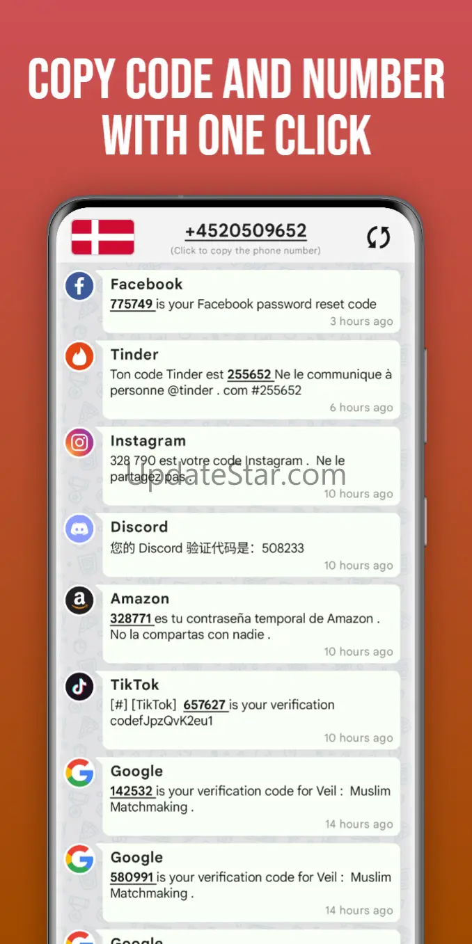 Temp number - OTP Verification 1.2.0-googleRelease