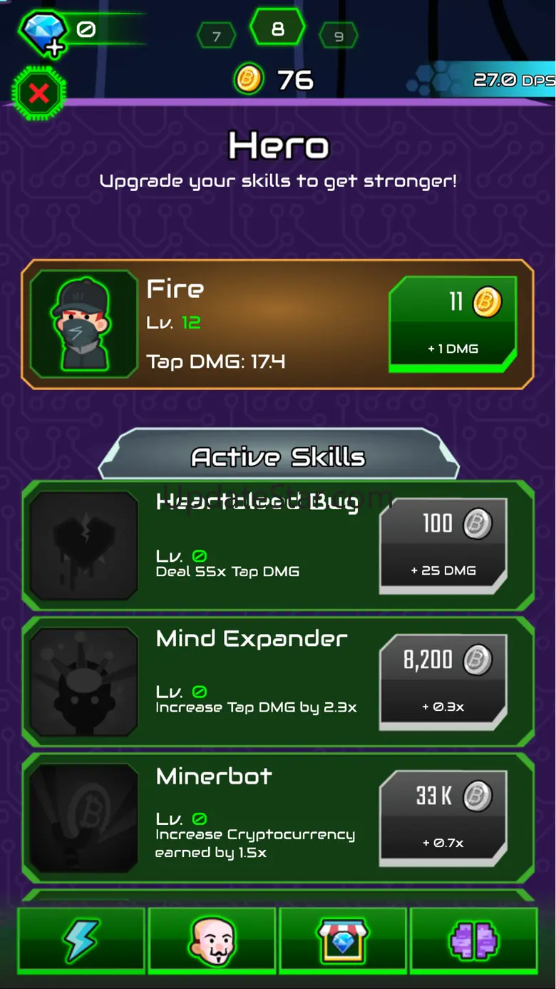 Hacking Hero: Hacker Clicker 1.0.43