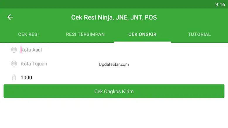 Cek Resi Kurir Ninja, Pos, Jne 1.013
