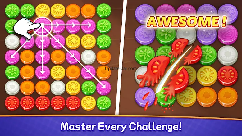 Veggies Cut: Logic Puzzle Game 1.0.1