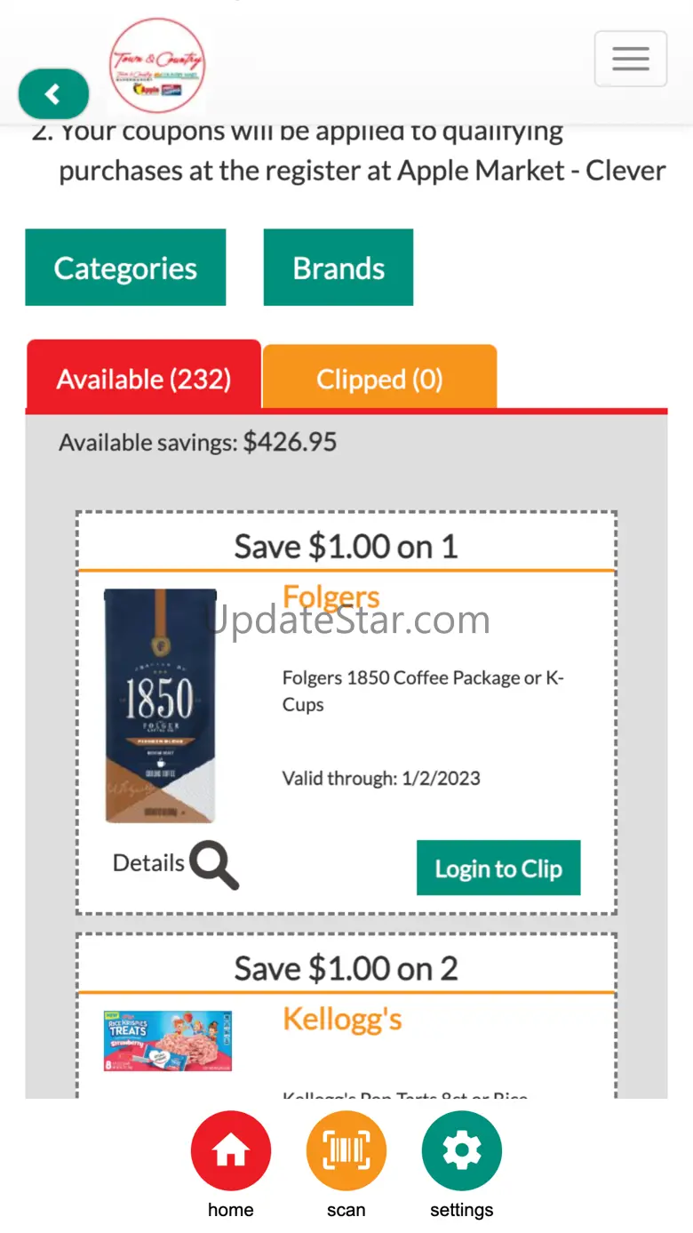 Town & Country Markets 4.6.4
