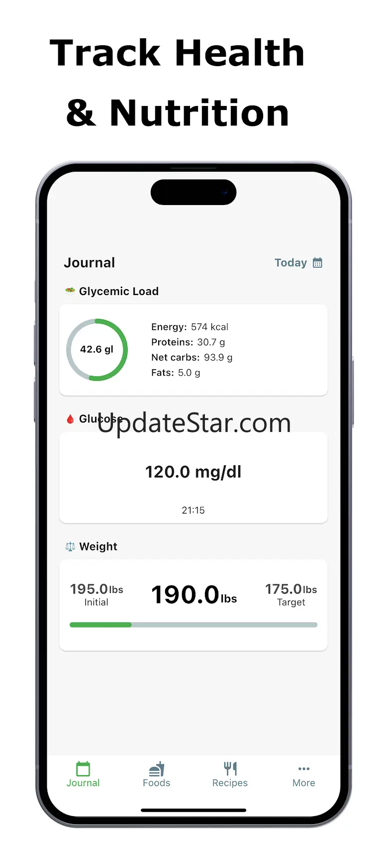 Glycemic Index Load Tracker 2.3.2