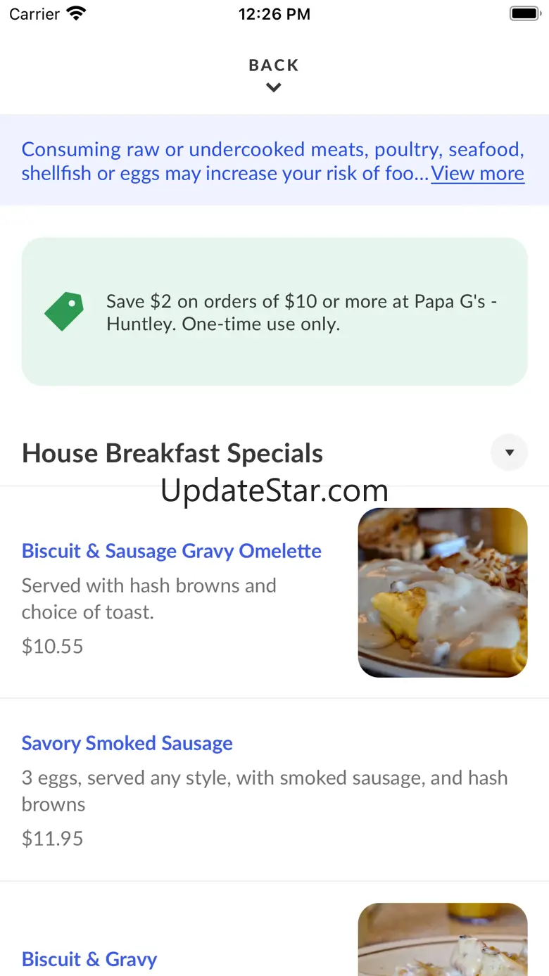 Papa G's Huntley 3.23.0