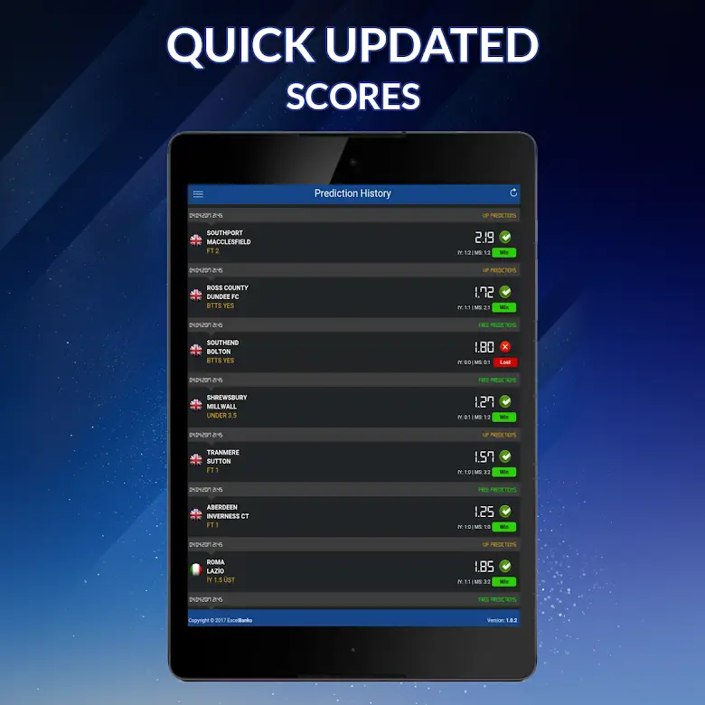 ExcelBanko - Daily Matches Pre 1.0.8