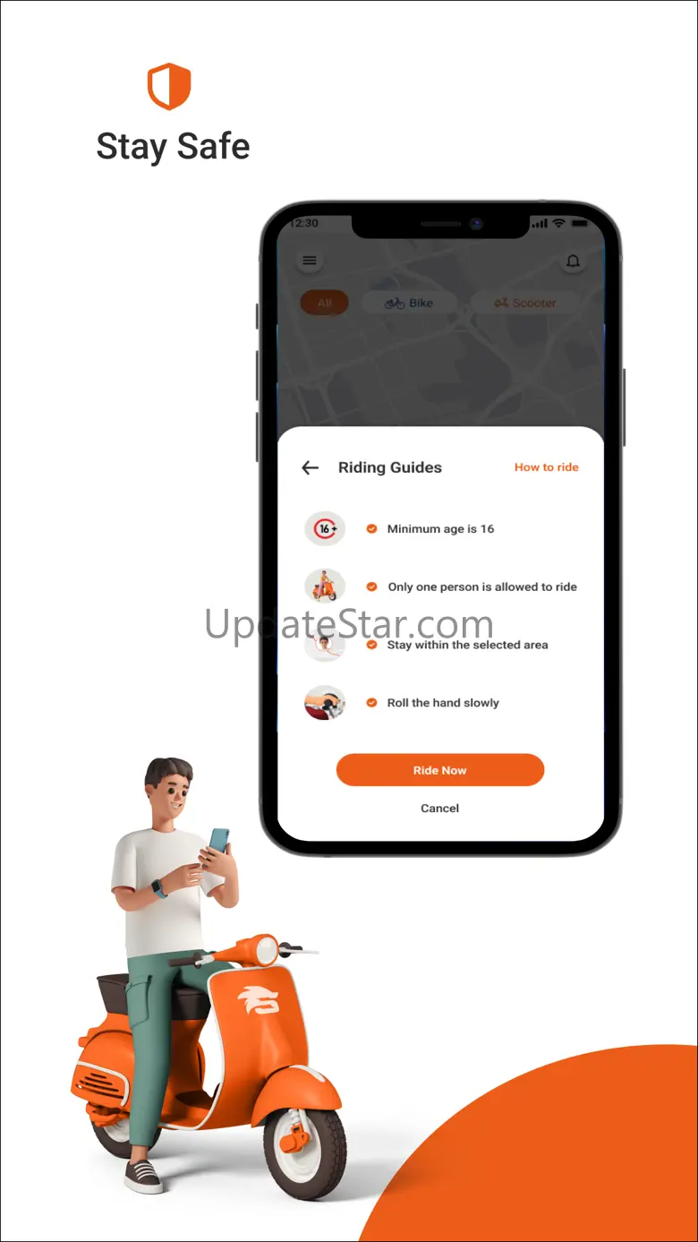 Sonic Mobility Sharing Scooter 1.3.4