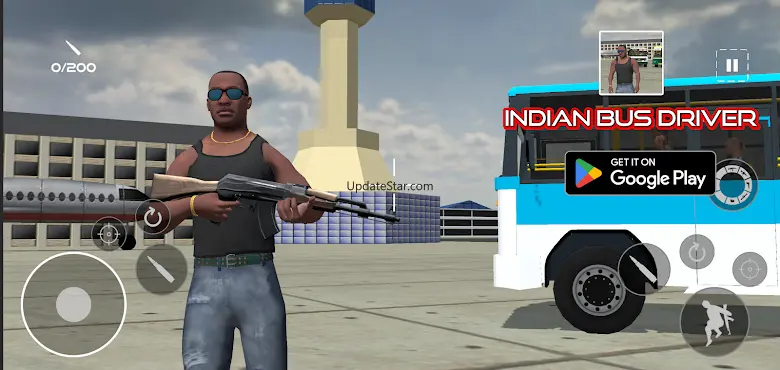 Indian Bus Driver - 3D 0.18