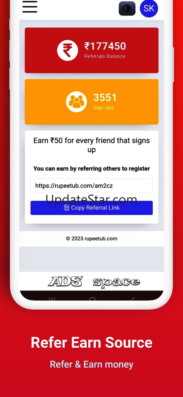 Rupee tub: Online earning 1.0.7