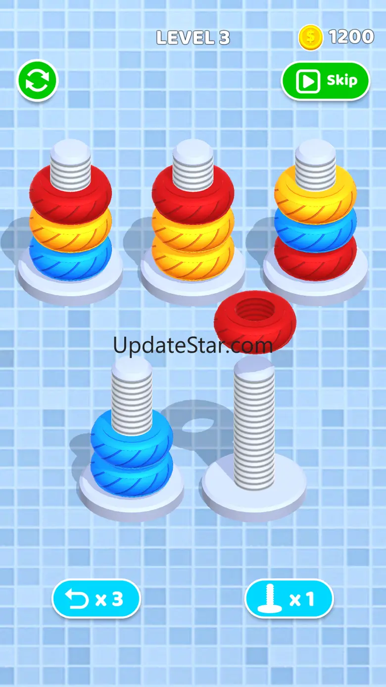 Nuts And Bolts - Screw Sort 3D 1.0.0