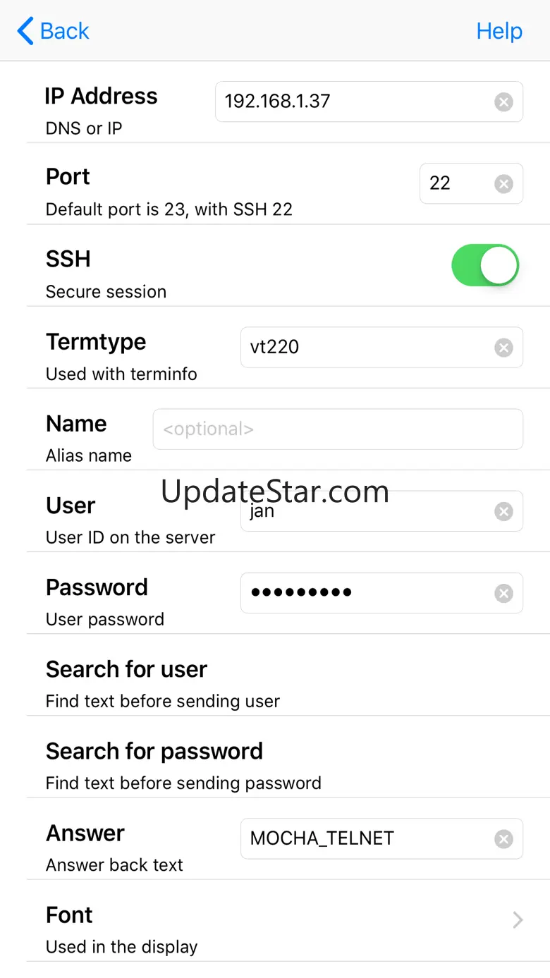 Mocha Telnet 5.1