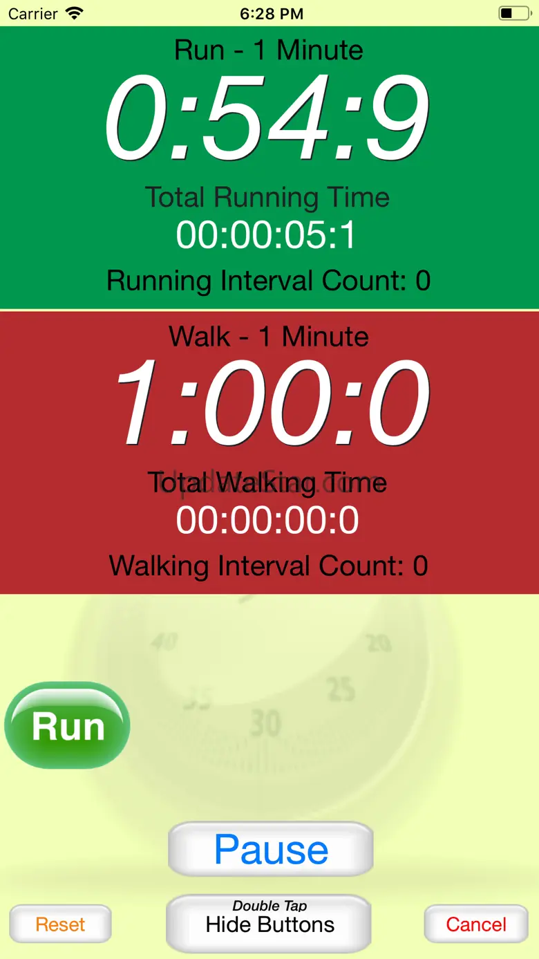 Running Interval Timer 2.8