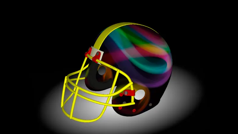 Football Helmet 3D 2.1