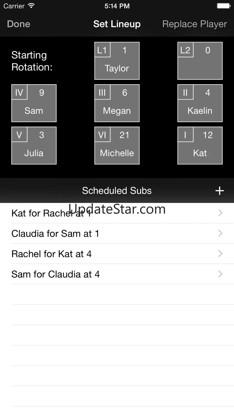 Volleyball Lineup Tracker 4.1.0