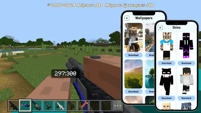 Guns for minecraft release: 21