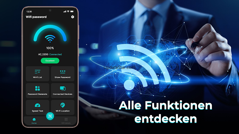 WLAN-Passwort Anzeigen 1.3.8