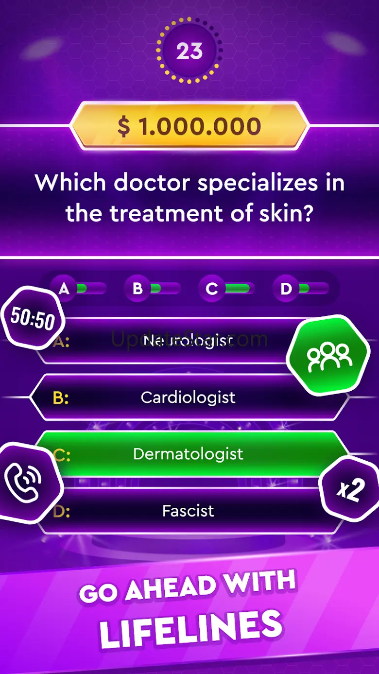 Trivia Game: Millionaire Quiz 1.58