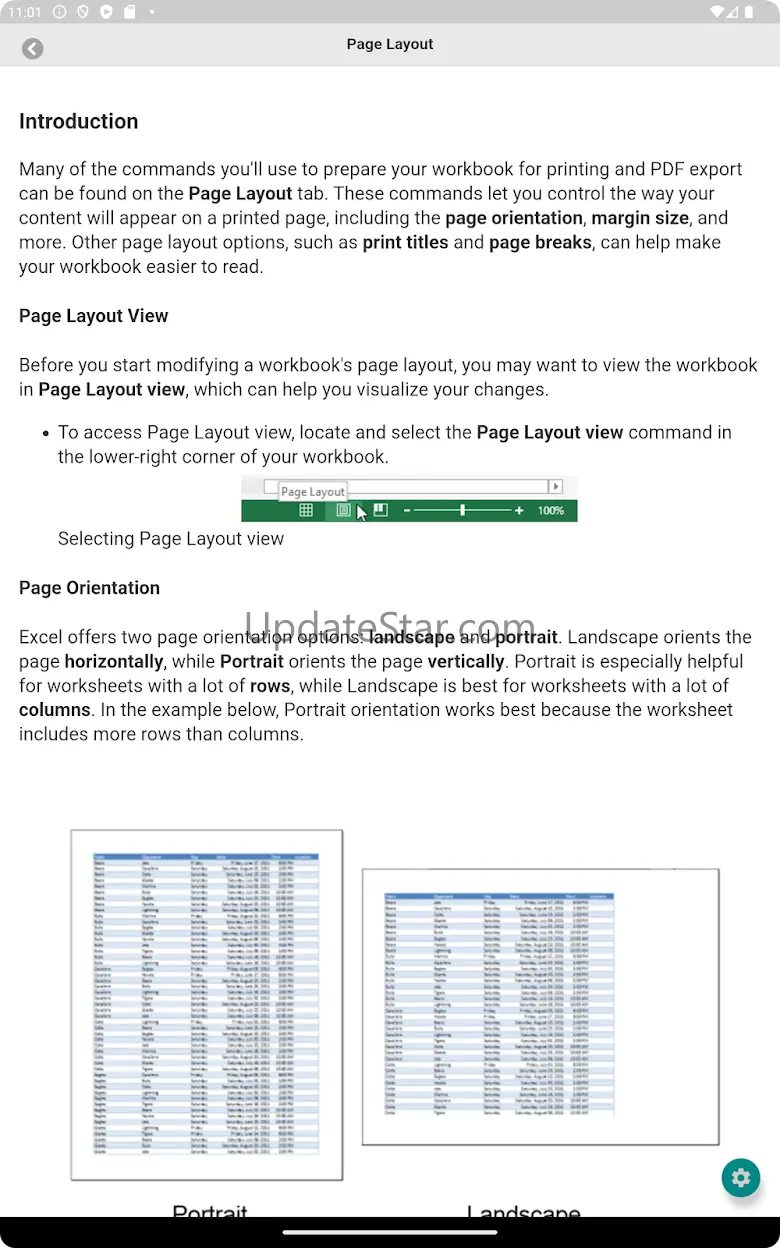 Tutorial for Excel 1.14