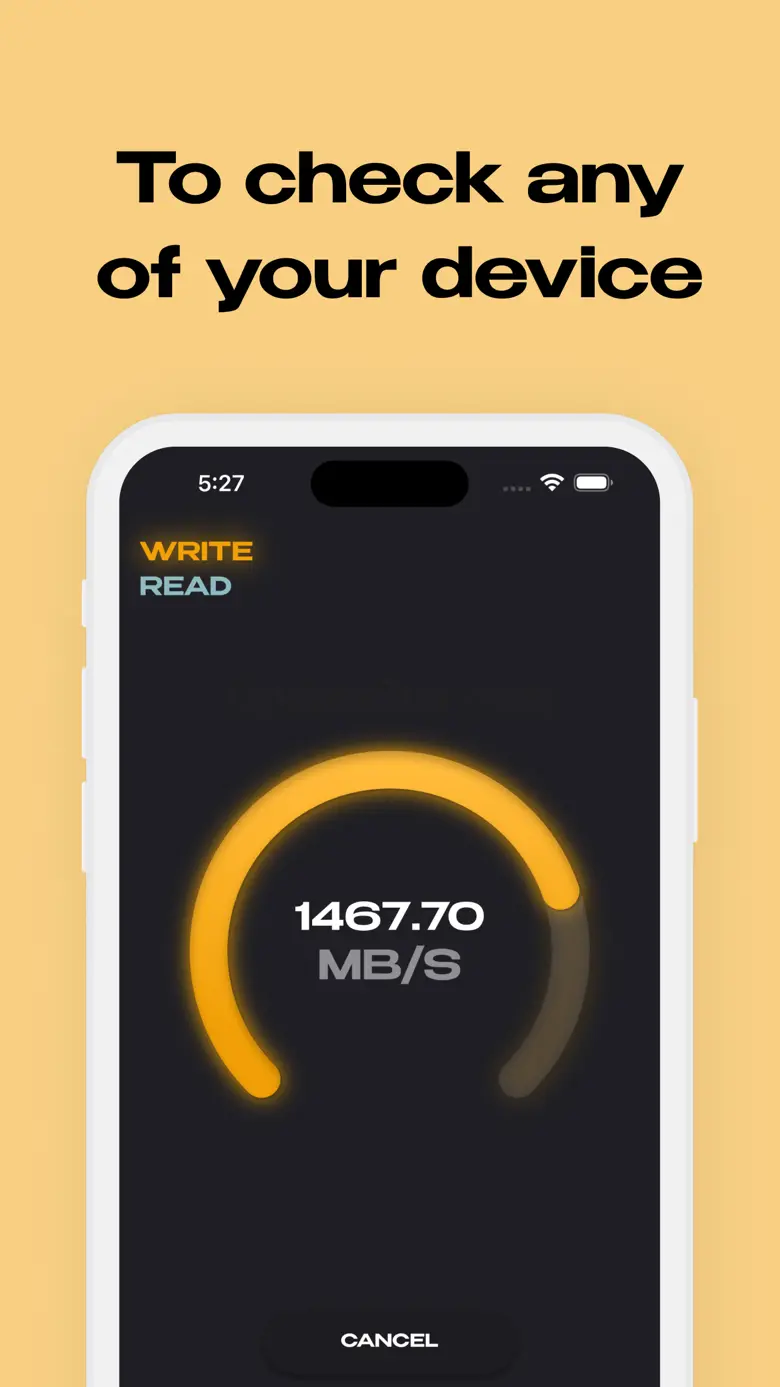 Diskio - Disk Speed Analyzer 1.0.5