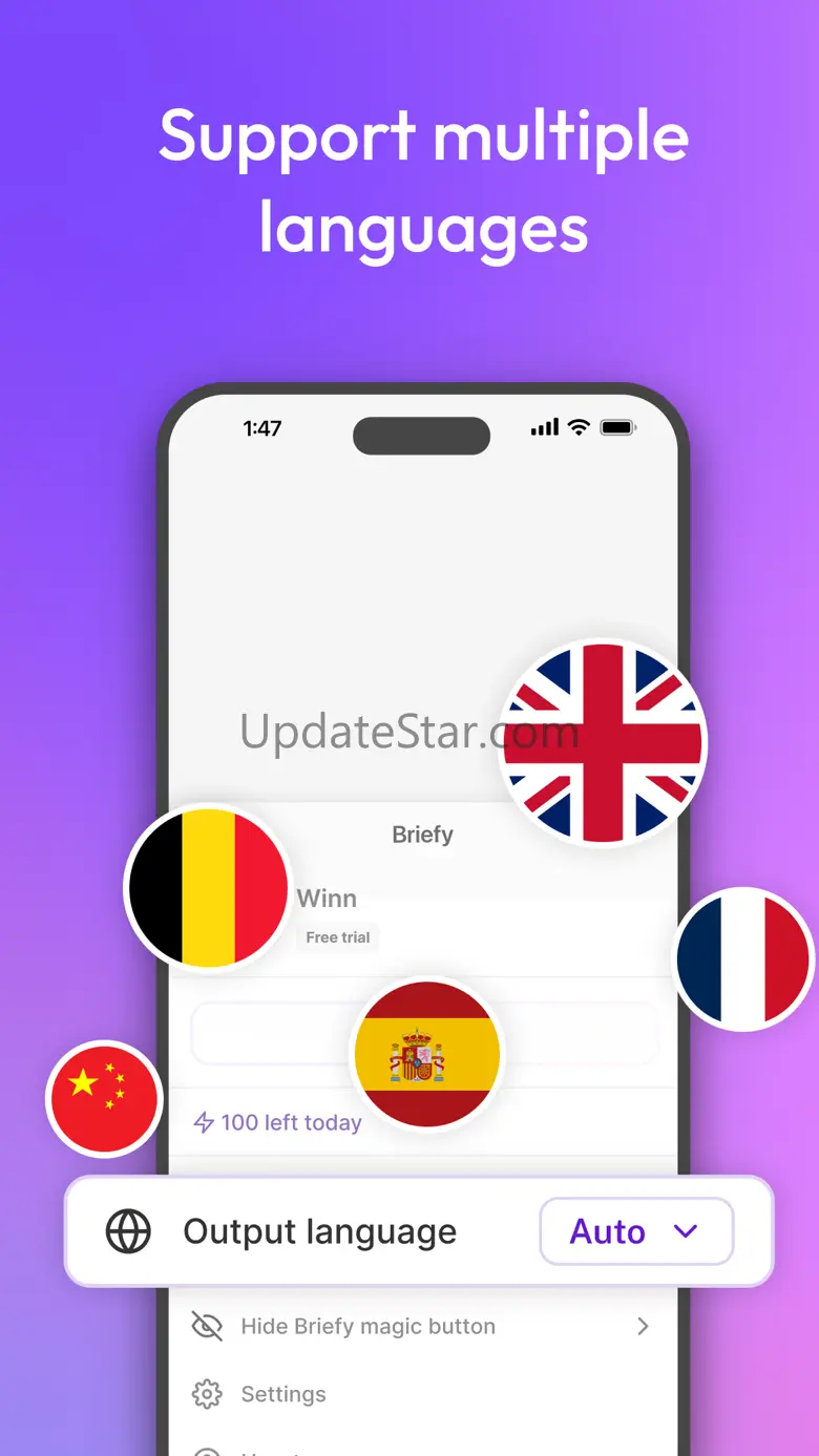 Briefy - AI summary on Safari 2.1.2