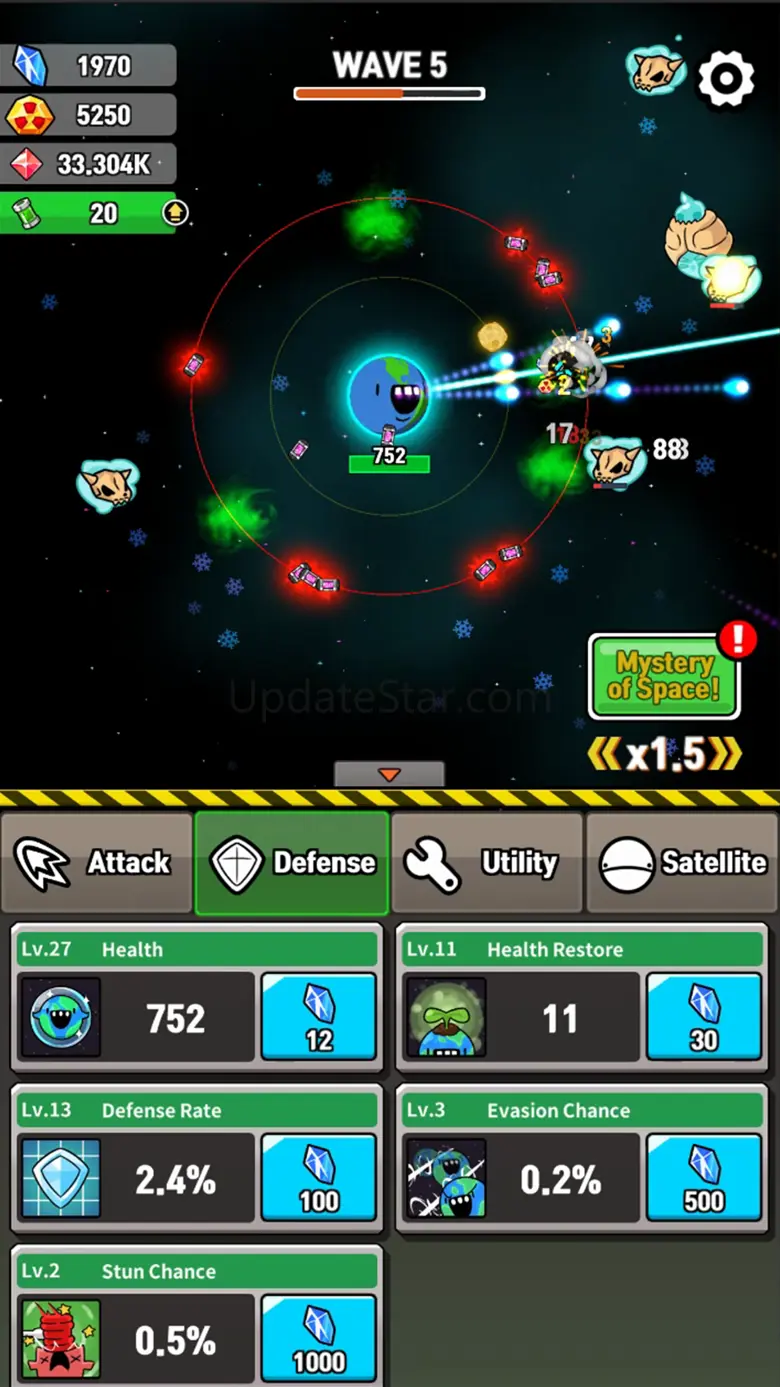Earth Defense : Idle Simulator 69