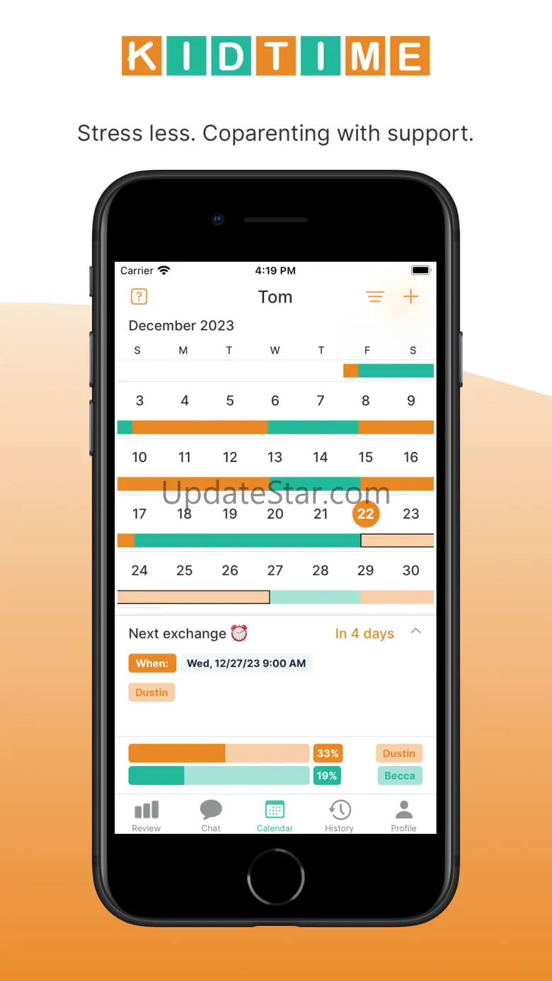 Kidtime Coparent Calendar Chat 1.3.8