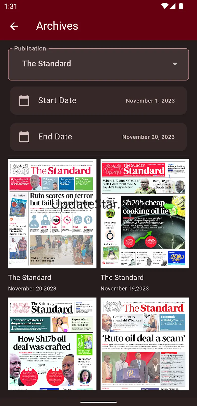 The Standard Digital e-Paper 35.0.8
