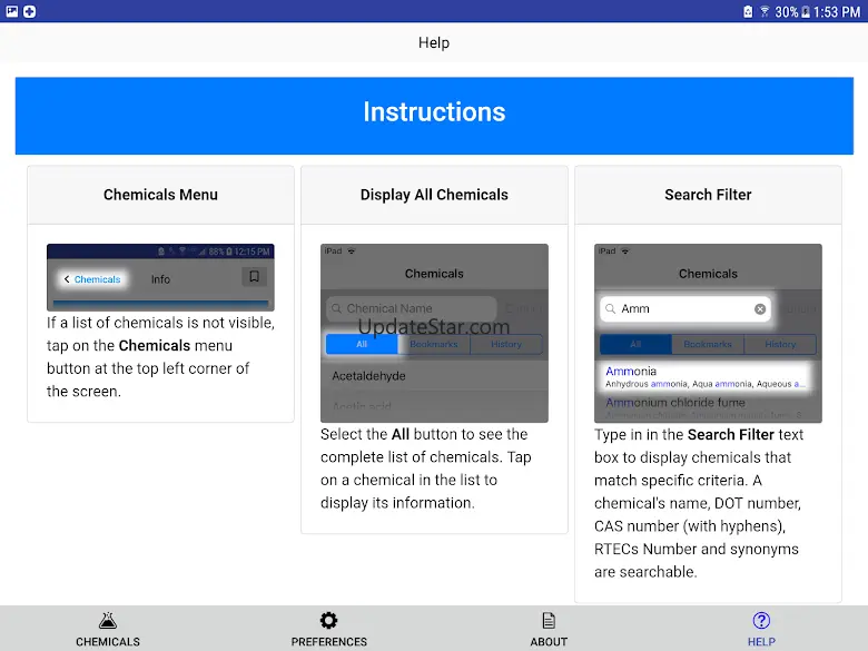 NIOSH Mobile Pocket Guide 1.0.10