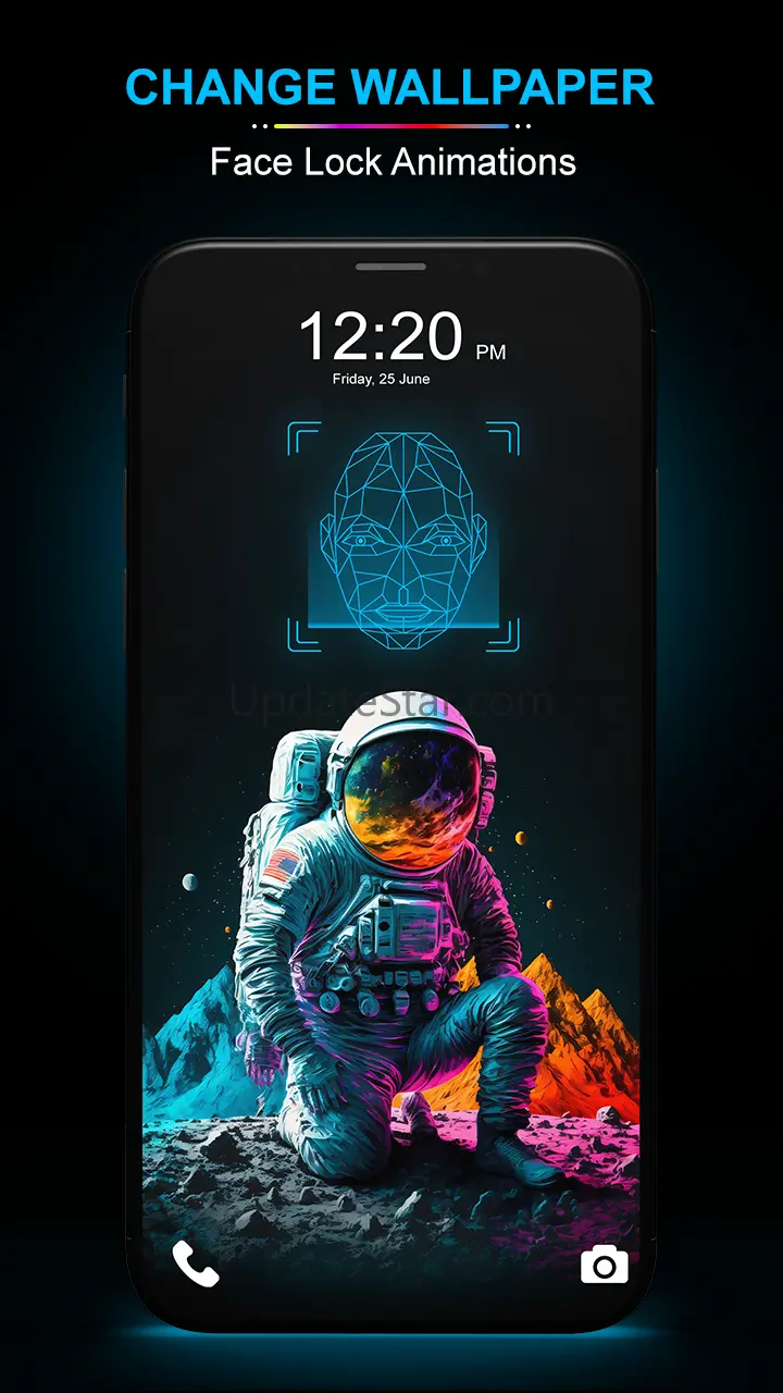 Face Lock Live Animation 4k 6.0
